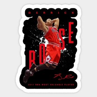 Derrick Rose MVP Sticker